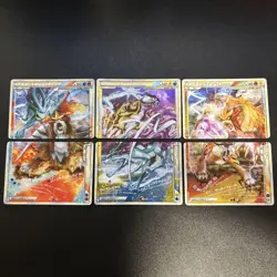 Raikou & Suicune Entei & Raikou LEGEND Pokemon Reviving Legends 068/080 set - Image 1