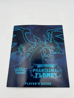 Pokemon TCG Mega Evolution Phantasmal Flames Player’s Guide Booklet 🐉 - Image 1