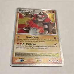 Pokemon Rhyperior LV.X 145/146 Legends Awakened Holo 170 HP Ultra Rare TCG - Image 1