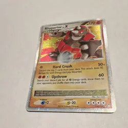 Pokemon Rhyperior LV.X 145/146 Legends Awakened Holo 170 HP Ultra Rare TCG - Image 3