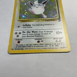 Pokemon TCG Wigglytuff 19/130 Base Set 2 Holo Unlimited Holo Rare - Image 2