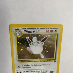 Pokemon TCG Wigglytuff 19/130 Base Set 2 Holo Unlimited Holo Rare - Image 4