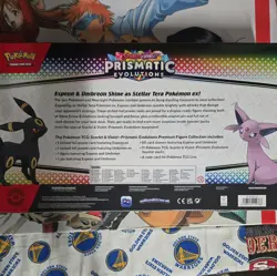 Pokemon TCG: Prismatic Evolutions Premium Figure Collection Factory Sealed Box - Image 2