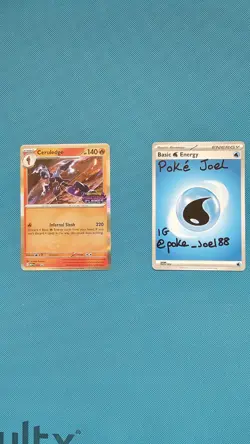 Ceruledge MEP 014 Phantasmal Flames Stamped Prerelease Pokemon Tcg Mep014 - Image 3