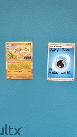 Flygon MEP 016 Phantasmal Flames Stamped Prerelease Pokemon Tcg Mep016 - Image 3