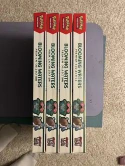 Pokemon 2025 S&V 151 Blooming Waters Premium Collection Set of 4 Factory Sealed - Image 3