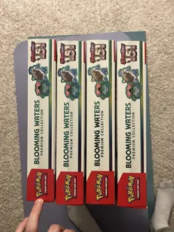 Pokemon 2025 S&V 151 Blooming Waters Premium Collection Set of 4 Factory Sealed - Image 4
