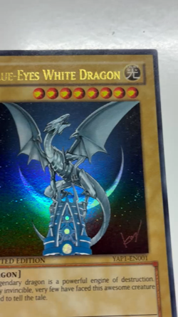 Yugioh Blue-Eyes White Dragon YAP1-EN001 Limited Edition Anniversary Pack MP - Image 2