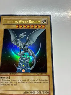 Yugioh Blue-Eyes White Dragon YAP1-EN001 Limited Edition Anniversary Pack MP - Image 5