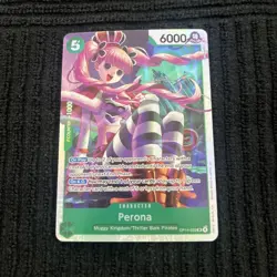 Perona -OP14-033 One Piece TCG The Azure Sea's Seven Foil - Image 1
