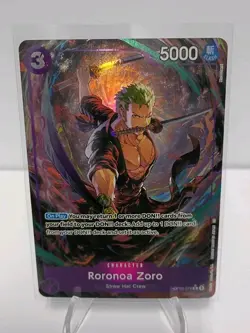 Roronoa Zoro - OP09-076 (Alternate Art) Premium Booster -The Best- Vol. 2 Foil - Image 1