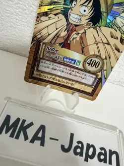 ONE PIECE Carddass Luffy Hyper Battle 2000 C35 Holo Rare TCG Bandai Japan Rare - Image 4