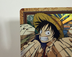 ONE PIECE Carddass Luffy Hyper Battle 2000 C35 Holo Rare TCG Bandai Japan Rare - Image 5