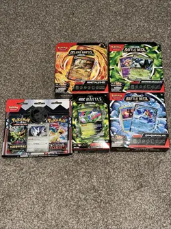 Pokemon Card Game Battle Decks And Packs - Image 1