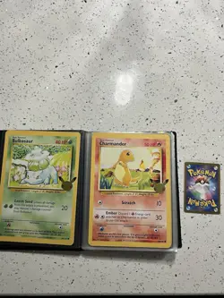 Pokemon Jumbo Binder W/Over 30 Cards From S&V, SWSH and A GX (some Duplicates) - Image 3