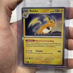 Raichu 026/165 Sv: Scarlet & Violet 151 Holo NM Near Mint Pokemon Card Rare TCG - Image 1