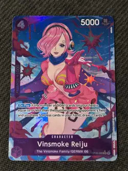 Vinsmoke Reiju OP06-069 SR Alt Art (English) One Piece Card Game Premium Booster - Image 1