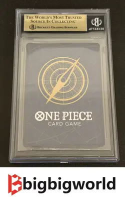 One Piece TCG 2024 Finalist Sanji Online Regional Card OP03-102 English BGS10 - Image 2