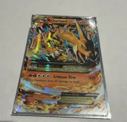 M Charizard EX (Secret) 107/106 Flashfire Holo 220 HP Pokemon TCG English Card - Image 1