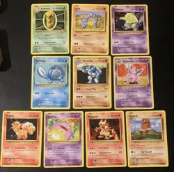Pokemon XY Evolutions Lot Of 10 Cards Normal - Image 1