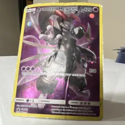 Pokemon Armored Mewtwo SM228 Promo Holo 120 HP Basic English TCG Card - Image 4