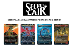 2024 SDCC Hasbro MTG Secret Lair Roadshow Edition Devastation Of Dragons Foil - Image 2