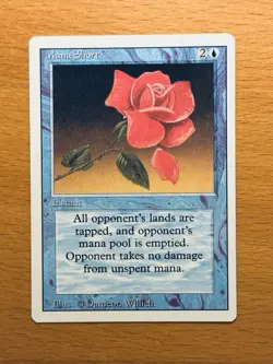 Mana Short NM+ NEVER PLAYED Revised MTG Third Ed. Edition FAST SHIPPING - Image 1