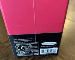 Ultra Pro Gaming Satin Tower Deck Box RED NEW - Image 3
