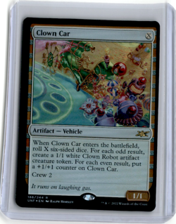 [1x] Clown Car - FOIL Near Mint, English Unfinity Singles MTG Magic 186 - Image 1