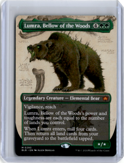Lumra, Bellow of the Woods (Borderless) (0293) Bloomburrow Regular NM - Image 1