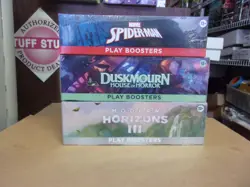 MTG SPIDER-MAN + DUSKMOURN + MODERN HORIZONS 3 PLAY BOOSTER BOXES - Image 1