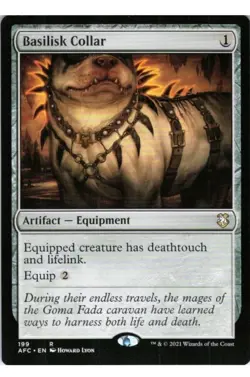 1x MTG Basilisk Collar - AFC Rare! NM Mint! Ships Fast! - Image 1