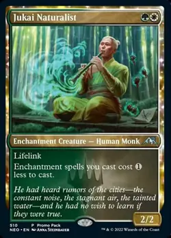 Jukai Naturalist (Promo Pack) [Kamigawa: Neon Dynasty Promos] Foil Near Mint - Image 1