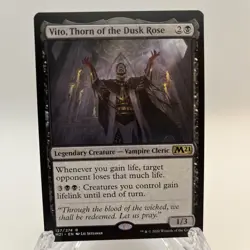Vito, Thorn of the Dusk Rose Core Set 2021 Regular Near Mint - Image 1