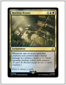1x Rooftop Bypass, Magic the Gathering MTG NM - Image 1