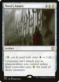 MTG Norn's Annex (83/208) Phyrexia All Will Be One Commander NM - Image 1