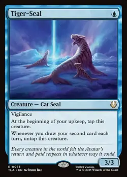 x1 Tiger-Seal - Foil R MTG Avatar: The Last Airbender M/NM, English - Image 1