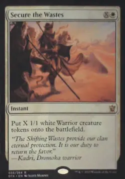 Secure the Wastes - Dragons of Tarkir: #36, Magic: The Gathering Nm C278 - Image 1