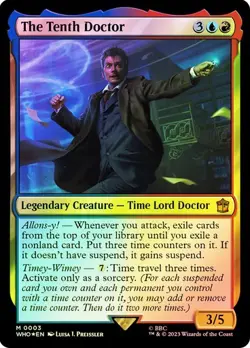 MTG - The Tenth Doctor - Foil - Doctor Who - Magic the Gathering - Image 1