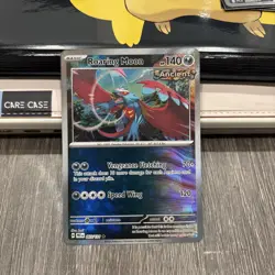 Pokemon Roaring Moon Master Ball Pattern Prismatic Evolutions 065/131 NM - Image 1