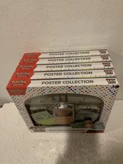 POKEMON TCG SCARLET & VIOLET 151 POSTER COLLECTION LOT (5) SEALED - Image 2