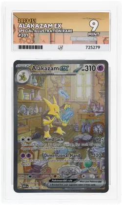 Alakazam ex 201/165 SIR - Scarlet & Violet 151 - Pokemon Eng - ACE 9 (Mint) - Image 2