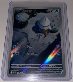 Snover Illustration Rare ME01: Mega Evolution 140/132 LP Pokemon TCG - Image 1