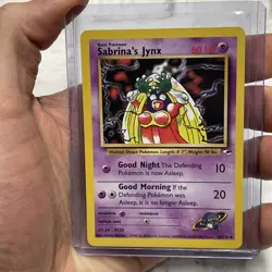 Sabrina's Jynx 59/132 2000 Gym Heroes Pokemon Uncommon NM/MT Vintage Pokemon Vtg - Image 1