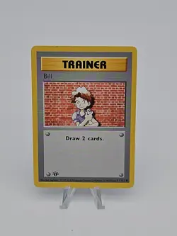 Pokemon TCG Base Set 1st edition Shadowless Bill #91 - Image 1