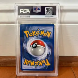 2001 P.M. Neo Discovery Poliwrath Pokemon Unique Cosmos Holo Belly Swirl #28 PSA - Image 4