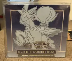 Pokemon Chilling Reign ETB Sealed Protective Case Included Brand New - Image 1