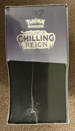 Pokemon Chilling Reign ETB Sealed Protective Case Included Brand New - Image 5
