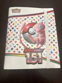 Pokemon Scarlet Violet 151 Partial Master Set with Binder Includes Promos - Image 1