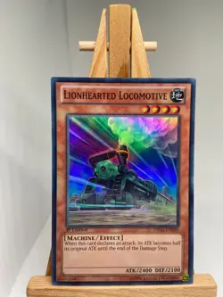 Lionhearted Locomotive - Super Rare 1st Edition DRLG-EN036 - NM - YuGiOh - Image 1